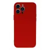 Lopard İphone 13 Pro Max Kılıf Nano İçi Kadife Silikon - Kırmızı