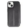 Lopard İphone 14 Kılıf Flip Cover - Siyah