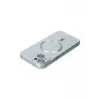 Lopard İphone 14 Plus Kılıf Moshi Lens Magneticsafe Silikon - Sierra Blue