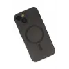 Lopard İphone 14 Plus Kılıf Moshi Lens Magneticsafe Silikon - Siyah