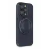 Lopard İphone 14 Pro Kılıf Lukka Magneticsafe Kapak - Lacivert