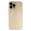 Lopard İphone 14 Pro Max Kılıf Jack Magneticsafe Lens Silikon - Gold
