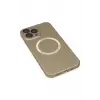Lopard İphone 14 Pro Max Kılıf Jack Magneticsafe Lens Silikon - Gold