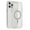 Lopard İphone 14 Pro Max Kılıf Matte Şeffaf Magneticsafe - Şeffaf