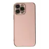 Lopard İphone 14 Pro Max Kılıf Volet Silikon - Pembe