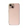 Lopard İphone 15 Kılıf Volet Silikon - Pembe