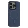 Lopard İphone 15 Pro Kılıf Anka Pc Magneticsafe Sert Metal Kapak - Lacivert