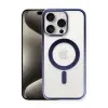 Lopard İphone 15 Pro Max Kılıf Erozi Magsafe Kapak - Lacivert