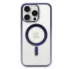 Lopard İphone 15 Pro Max Kılıf Erozi Magsafe Kapak - Lacivert
