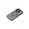 Lopard İphone 15 Pro Max Kılıf Room Magneticsafe Silikon - Gri