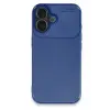 Lopard İphone 16 Kılıf Auto Focus Karbon Kapak - Lacivert
