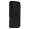 Lopard İphone 16 Kılıf Auto Focus Karbon Kapak - Siyah