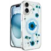 Lopard İphone 16 Kılıf Daisy Simli Magsafe Kapak - Mavi