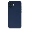 Lopard İphone 16 Kılıf First Silikon - Lacivert