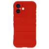 Lopard İphone 16 Kılıf Optimum Silikon - Kırmızı