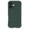 Lopard İphone 16 Kılıf Optimum Silikon - Koyu Yeşil