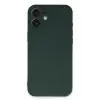 Lopard İphone 16 Plus Kılıf First Silikon - Koyu Yeşil