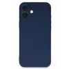 Lopard İphone 16 Plus Kılıf First Silikon - Lacivert