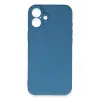 Lopard İphone 16 Plus Kılıf First Silikon - Mavi