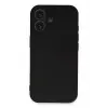 Lopard İphone 16 Plus Kılıf First Silikon - Siyah