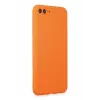 Lopard İphone 7 Plus Kılıf First Silikon - Parlak Turuncu