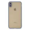 Lopard İphone Xs Max Kılıf Montreal Silikon Kapak - Gri