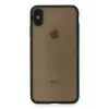 Lopard İphone Xs Max Kılıf Montreal Silikon Kapak - Siyah