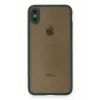 Lopard İphone Xs Max Kılıf Montreal Silikon Kapak - Yeşil