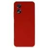 Lopard Oppo A38 Kılıf First Silikon - Kırmızı