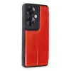 Lopard Oppo Reno 11f Kılıf Flip Cover - Kırmızı