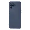 Lopard Oppo Reno 5 Lite Kılıf Nano İçi Kadife Silikon - Gri