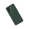 Lopard Oppo Reno 5 Lite Kılıf Nano İçi Kadife Silikon - Koyu Yeşil