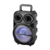 Lopard Pk-15 Fm Radyolu Mikrofonlu Rgb Tws 8 İnç Stereo Bass Kablosuz Karaoke Hoparlör
