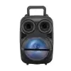 Lopard Pk-15 Fm Radyolu Mikrofonlu Rgb Tws 8 İnç Stereo Bass Kablosuz Karaoke Hoparlör
