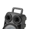 Lopard Pk-15 Fm Radyolu Mikrofonlu Rgb Tws 8 İnç Stereo Bass Kablosuz Karaoke Hoparlör