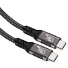 Lopard QG01 Type-C to Type-C USB4 PD Data Kablosu 240W 40Gbps 8K@60Hz 0.2 Metre