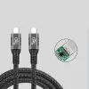 Lopard QG01 Type-C to Type-C USB4 PD Data Kablosu 240W 40Gbps 8K@60Hz 1.2 Metre