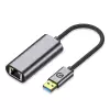 Lopard QG03 USB-A to RJ45 USB3.0 Ethernet Dönüştürücü Kablo 1000Mbps 22cm
