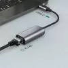 Lopard QG03 USB-A to RJ45 USB3.0 Ethernet Dönüştürücü Kablo 1000Mbps 22cm
