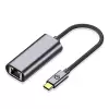 Lopard QG04 Type-C to RJ45 Ethernet Dönüştürücü Kablo 1024Mbps 22cm