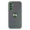 Lopard Samsung Galaxy A24 4g Kılıf Montreal Yüzüklü Silikon Kapak - Yeşil