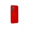 Lopard Samsung Galaxy A34 5g Kılıf Nano İçi Kadife Silikon - Kırmızı
