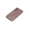 Lopard Samsung Galaxy A54 5g Kılıf Esila Silikon - Mor