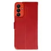 Lopard Samsung Galaxy M15 Kılıf Trend S Plus Kapaklı Kılıf - Kırmızı