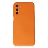 Lopard Samsung Galaxy M34 5g Kılıf Nano İçi Kadife Silikon - Turuncu