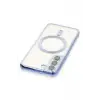 Lopard Samsung Galaxy S22 Kılıf Kross Magneticsafe Kapak - Sierra Blue