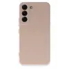 Lopard Samsung Galaxy S22 Kılıf Nano İçi Kadife Silikon - Pudra