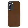 Lopard Samsung Galaxy S23 Plus Kılıf Loop Deri Silikon - Kahverengi