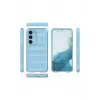 Lopard Samsung Galaxy S23 Plus Kılıf Optimum Silikon - Sky Blue