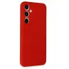 Lopard Samsung Galaxy S24 Fe Kılıf Nano İçi Kadife Silikon - Kırmızı
